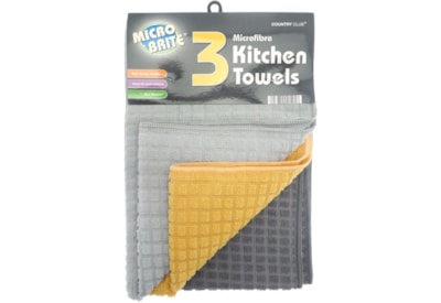 3pk Dobby Kitchen Towels 3pk Dobby Kitchen Towels
