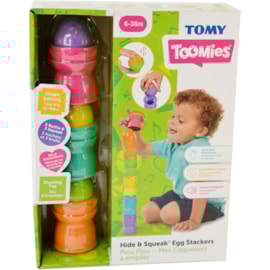 Toomies Hide & Squeak Egg Stackers Toomies Hide & Squeak Egg Stackers