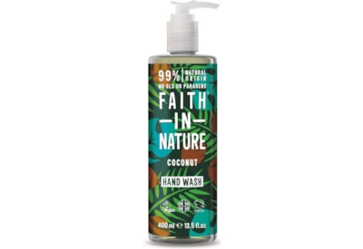 Faith In Nature Hand Wash Coconut 400ml Faith In Nature Hand Wash Coconut 400ml