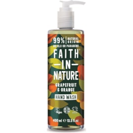 Faith In Nature Hand Wash Grapefruit & Orange 400ml (00011211801)