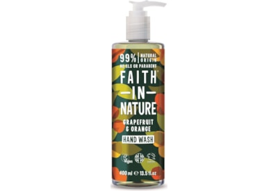 Faith In Nature Hand Wash Grapefruit & Orange 400ml (00011211801)