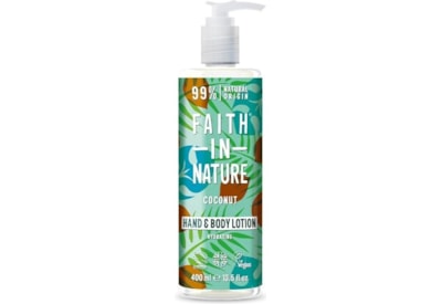 Faith In Nature Hand & Body Lotion Coconut 400ml (400011910906)