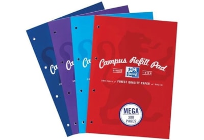 Oxford Campus Softcover Refill Pads 300page (400033050) Oxford Campus Softcover Refill Pads 300page (400033050)
