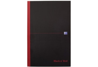 Oxford Black'n'red Casebound Notebook B5 (400082917)