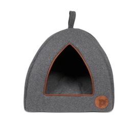 Petface Grey Felt Igloo Cat Bed Petface Grey Felt Igloo Cat Bed