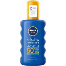 Nivea Sun Spray Spf50 200ml (BD113043)