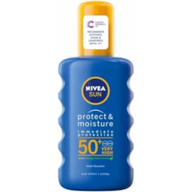 Nivea Sun Spray Spf50 200ml Nivea Sun Spray Spf50 200ml