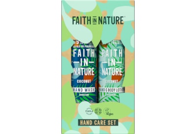Faith In Nature Coconut Hand Care Duo 2x400ml Faith In Nature Coconut Hand Care Duo 2x400ml