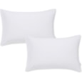 Bianca 400tc Cotton Sateen Std Pillowcase Pair White Bianca 400tc Cotton Sateen Std Pillowcase Pair White