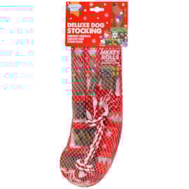 Good Boy Deluxe Dog Stocking Brown Inner 150G Good Boy Deluxe Dog Stocking Brown Inner 150G