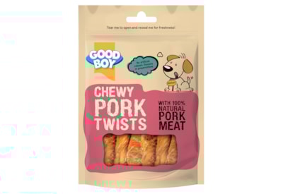 Good Boy Chewy Pork Twists 60G Good Boy Chewy Pork Twists 60G