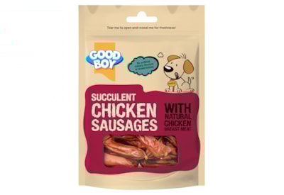 Good Boy Chicken Sausages 75G Good Boy Chicken Sausages 75G
