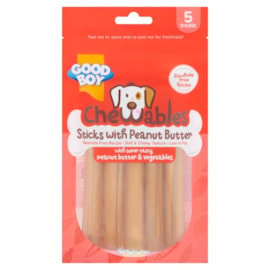 Good Boy Chewables Peanut Butter Sticks 5pk 100g