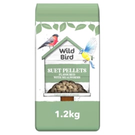 Wildbird Suet Pellets Mealworms 1.2kg (T621349)