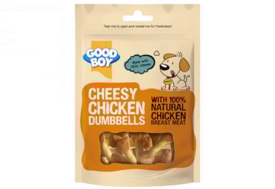 Good Boy Cheesy Chicken Dumbbells 80G Good Boy Cheesy Chicken Dumbbells 80G