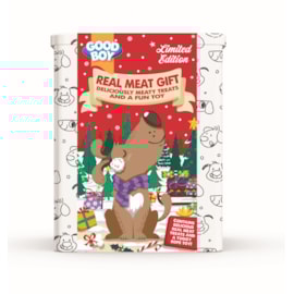 Good Boy Festive Tin With 4 Treats & Rope 165G