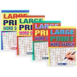 Lge Print Crossword Books A5 Lge Print Crossword Books A5