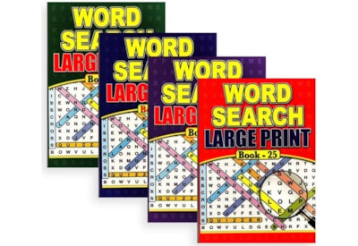 Lge Print Wordsearch Books A4 (4095)