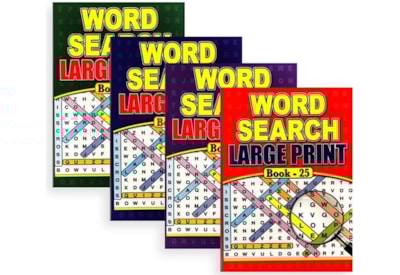Lge Print Wordsearch Books A4 Lge Print Wordsearch Books A4