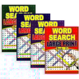 Lge Print Wordsearch Books A4 Lge Print Wordsearch Books A4