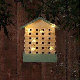 Bee Hive With Solar Lights (4119003)