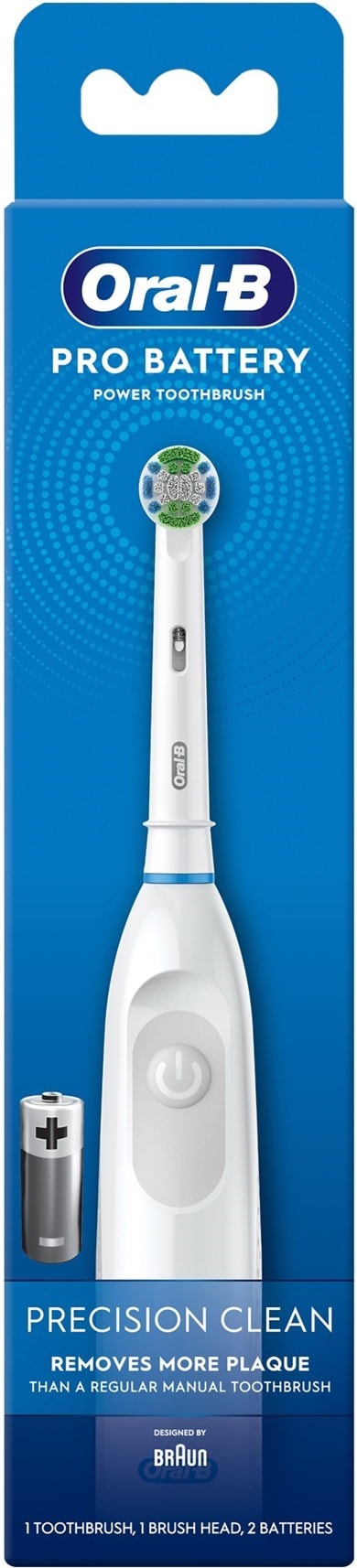 Oral B  Battery Toothbrush White (ORADB5WH)