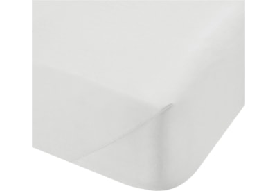 Bianca 200tc C.percale X/deep Fitted Sheet White S/king Bianca 200tc C.percale X/deep Fitted Sheet White S/king