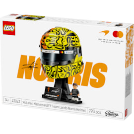 LEGO® Editions McLaren Mastercard F1® Team Lando Norris Helmet LEGO® Editions McLaren Mastercard F1® Team Lando Norris Helmet