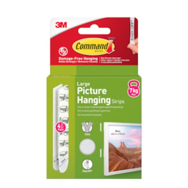 Command Large Picture Strips 4Pk Command Large Picture Strips 4Pk