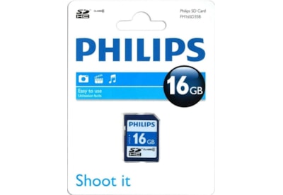 Philips Sdhc Card 16gb Class 4 (FM16SD35B)