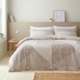 Catherine Lansfield Larsson Geo Duvet Set Natural Single Catherine Lansfield Larsson Geo Duvet Set Natural Single