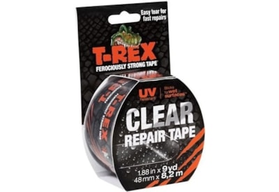 T-rex Ferociously Strong Clear Repair Tape 48mm x 8.2m T-rex Ferociously Strong Clear Repair Tape 48mm x 8.2m