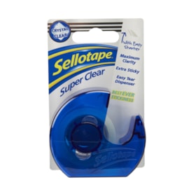 Sellotape Super Clear Dispenser 18Mmx15M Sellotape Super Clear Dispenser 18Mmx15M