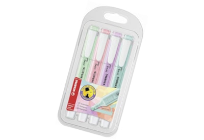 Stabilo 4pc Cool Pastel Highlighters 4pk (275/4-08)
