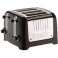 Dualit Lite 4 Slice Black Toaster (46205)