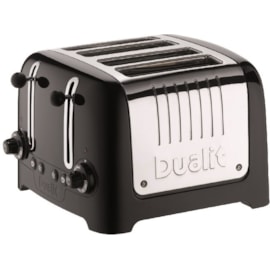 Dualit Lite 4 Slice Black Toaster (46205)