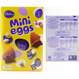 Cadbury Mini Eggs Easter Egg 95g Cadbury Mini Eggs Easter Egg 95g