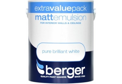 Berger Matt Emulsion Brilliant White 3l (5020263)