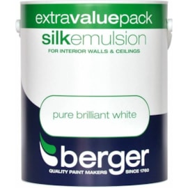 Berger Silk Emulsion Brilliant White 3l (5020449)