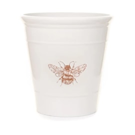 Creekwood Bee Pot Off White 30Cm