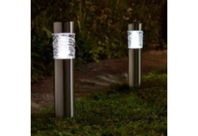 Smart Garden Stella Solar Bollard Ss 3l 4pk 38cm Smart Garden Stella Solar Bollard Ss 3l 4pk 38cm