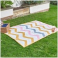 Smart Garden Alfresco Picnic Rug Zig Zag 90x180cm Smart Garden Alfresco Picnic Rug Zig Zag 90x180cm
