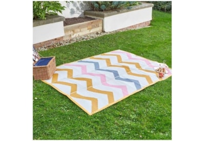 Smart Garden Alfresco Picnic Rug Zig Zag 90x180cm Smart Garden Alfresco Picnic Rug Zig Zag 90x180cm