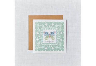 Butterfly Thinking Of You Card Butterfly Thinking Of You Card