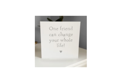 One Friend Heart Card (4BF501)