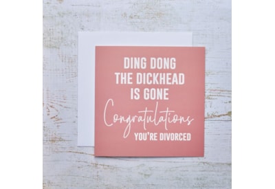Ding Dong Divorced Funny Card Ding Dong Divorced Funny Card