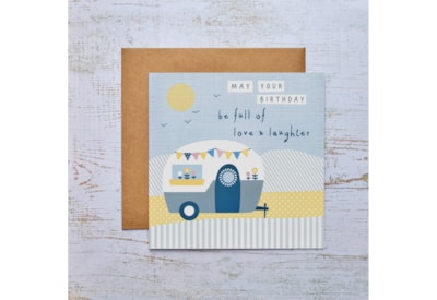 Caravan Birthday Card Caravan Birthday Card