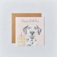 Dalmatian Dog Birthday Card Dalmatian Dog Birthday Card