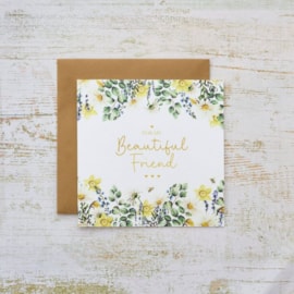 For My Beautiful Friend Card For My Beautiful Friend Card