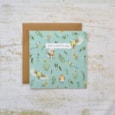 Floral Birds Just A Note Card Floral Birds Just A Note Card